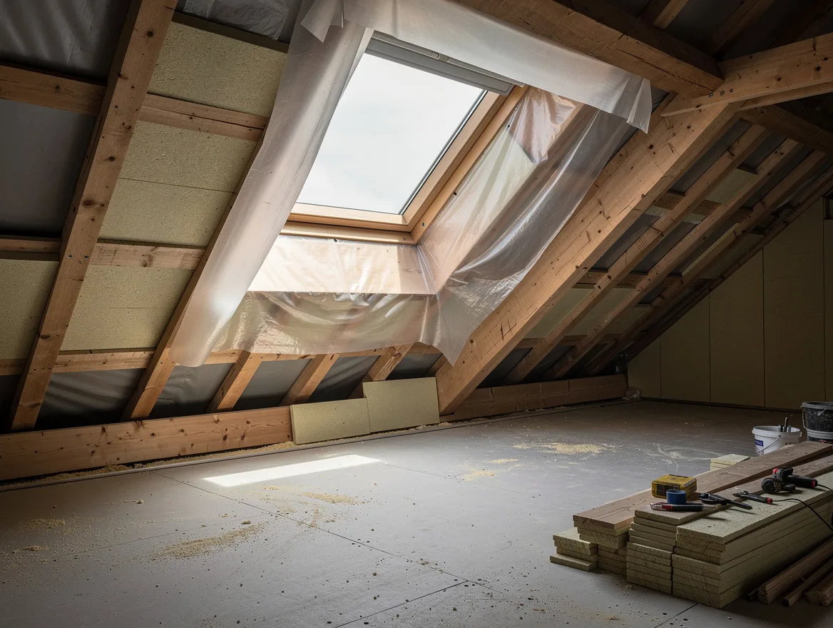 Isolation des combles aménagés et rampants à Épinal